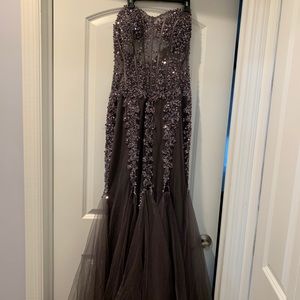 Jovani mermaid prom dress